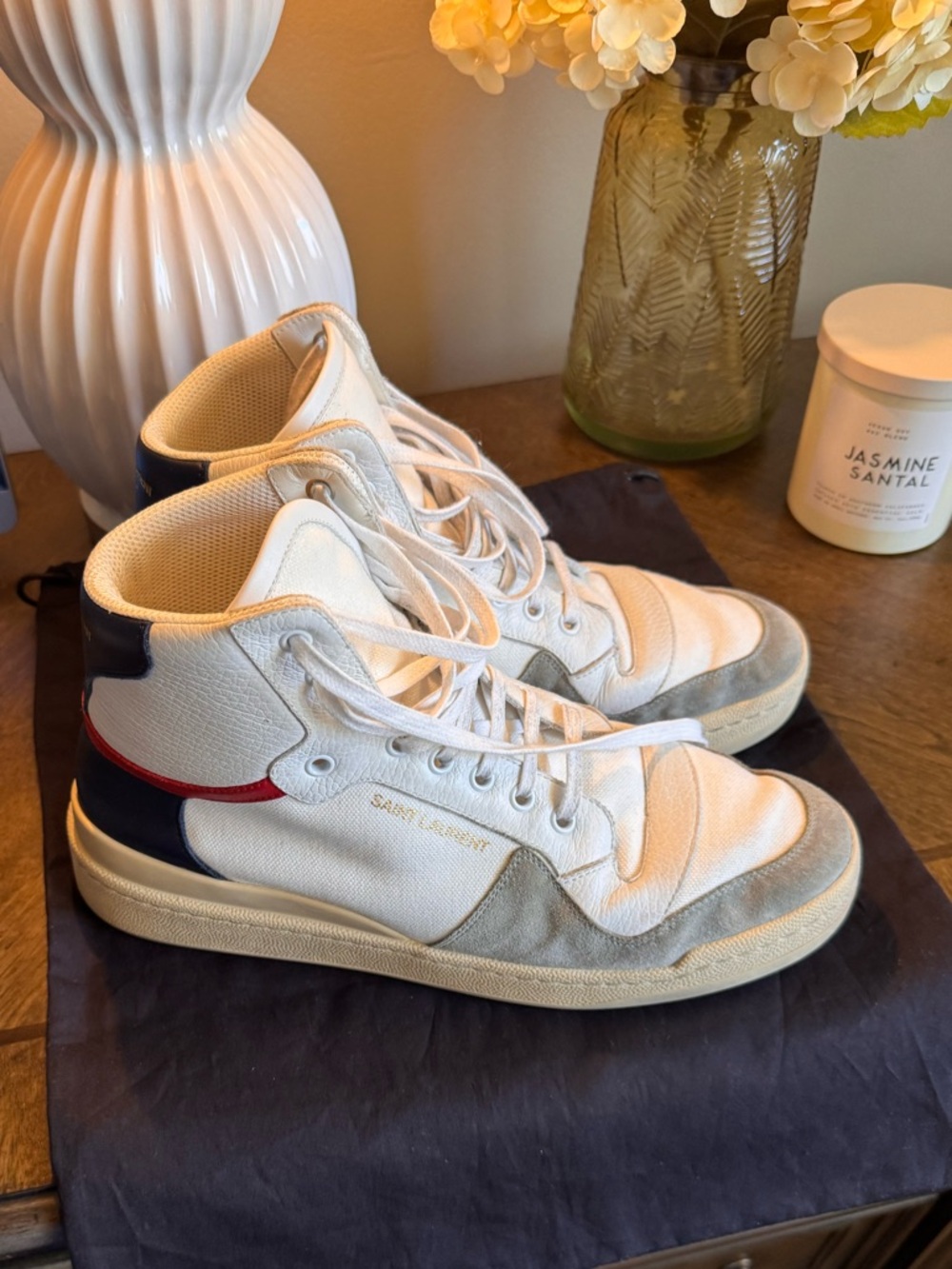 Saint Laurent High-Top Men's Sneakers